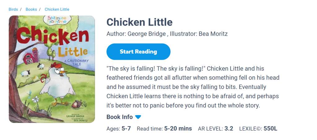 Chicken Little.