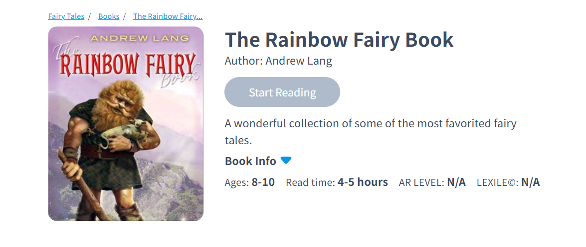 The Rainbow Fairy Book