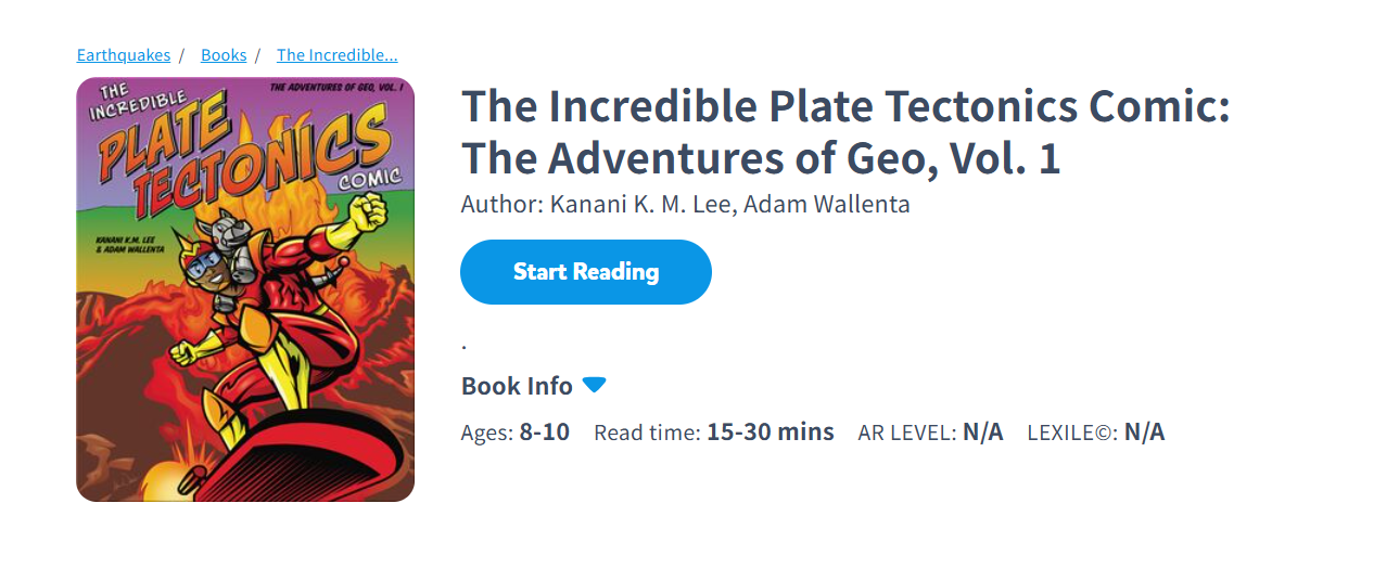 The Incredible Plate Tectonics Comic