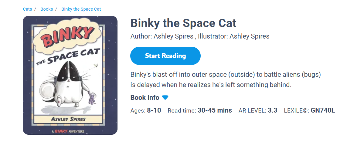 Binky the Space Cat