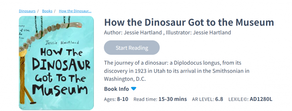 How the Dinosaur Got to the Museum