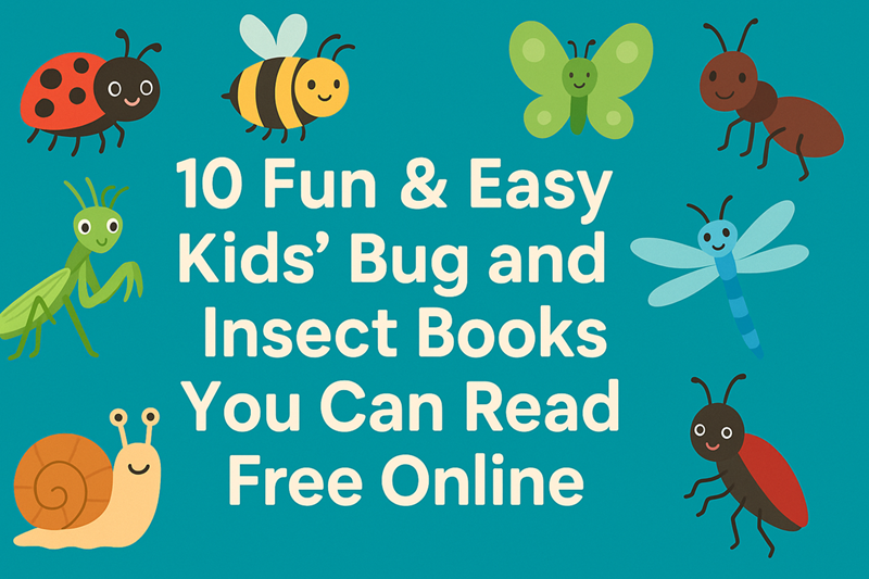 insect books for kids