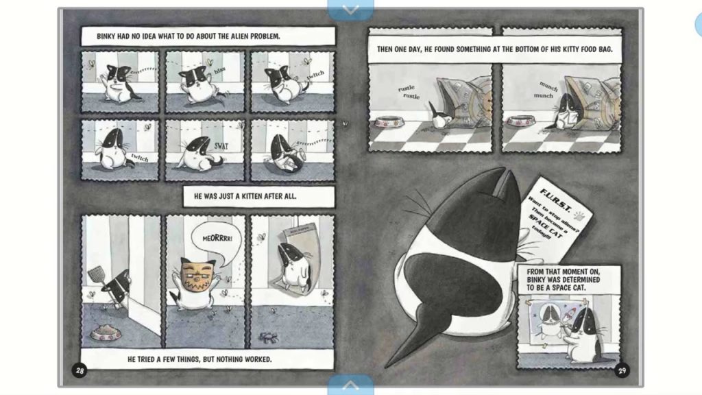 Binky the Space Cat by Ashley Spires