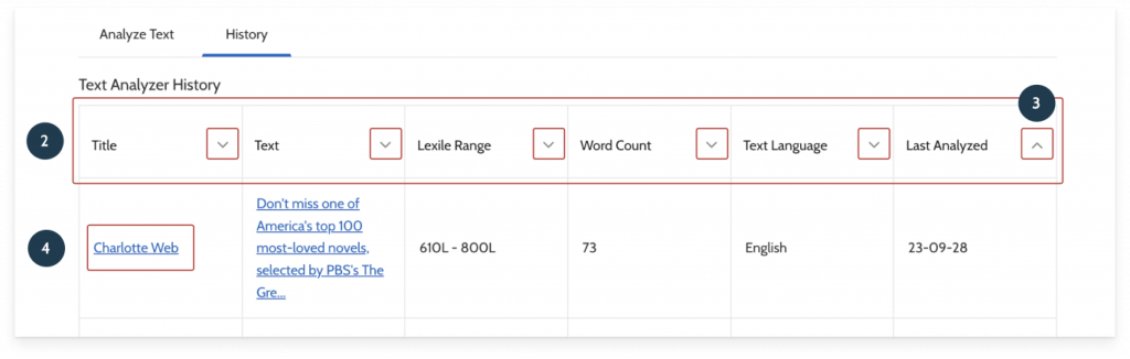 lexile score lookup tool showing how to find a book's reading level online