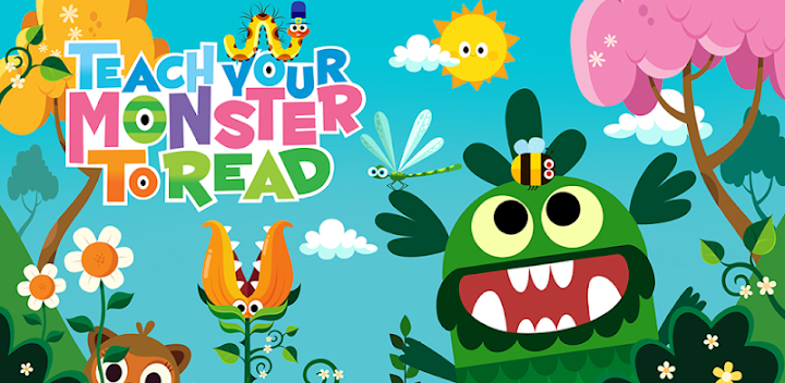 educational reading game Teach Your Monster to Read on tablet for kids